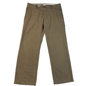 Vintage Gap Casual Pants Mens‎ 36"x30" Brown Houndstooth Loose Straight Fit